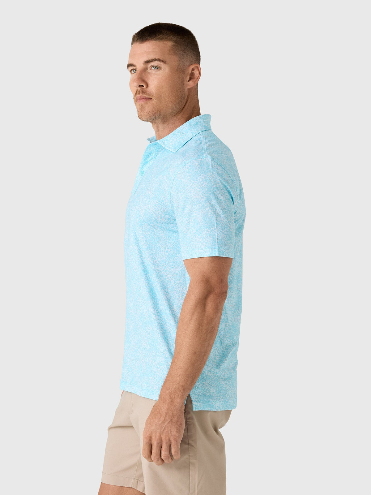 G/FORE Men's Hydrangea Tech Jersey Polo