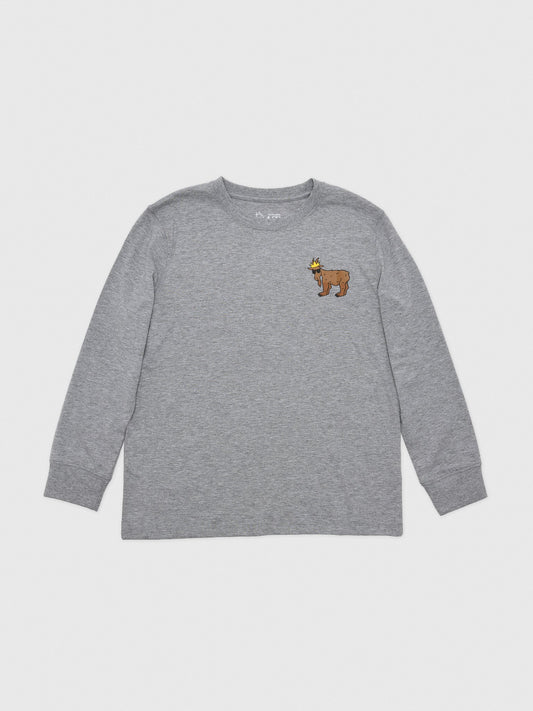 Goat USA Boys' Grizzly GOAT Long Sleeve T-Shirt