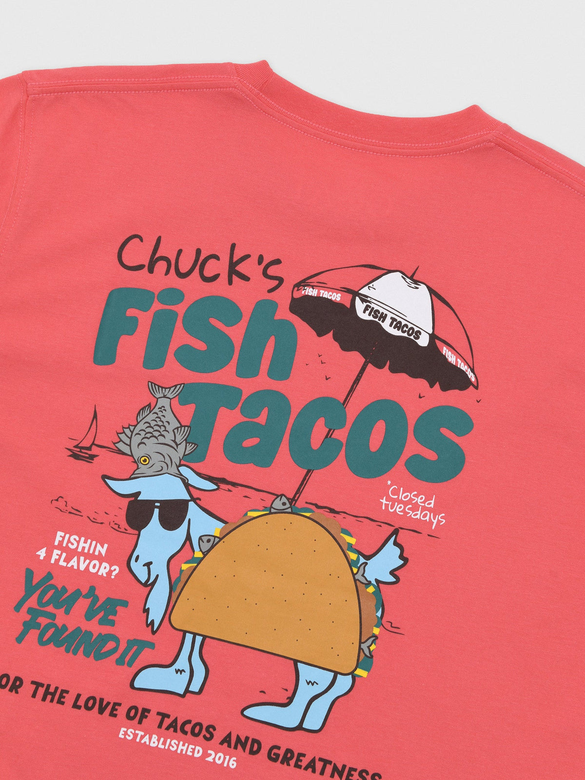 Goat USA Boys' Fish Taco T-Shirt