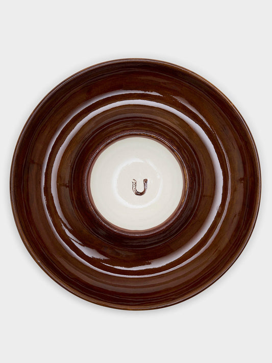 Caitlin Rounds Antiques Horse Shoe Symbol Platter