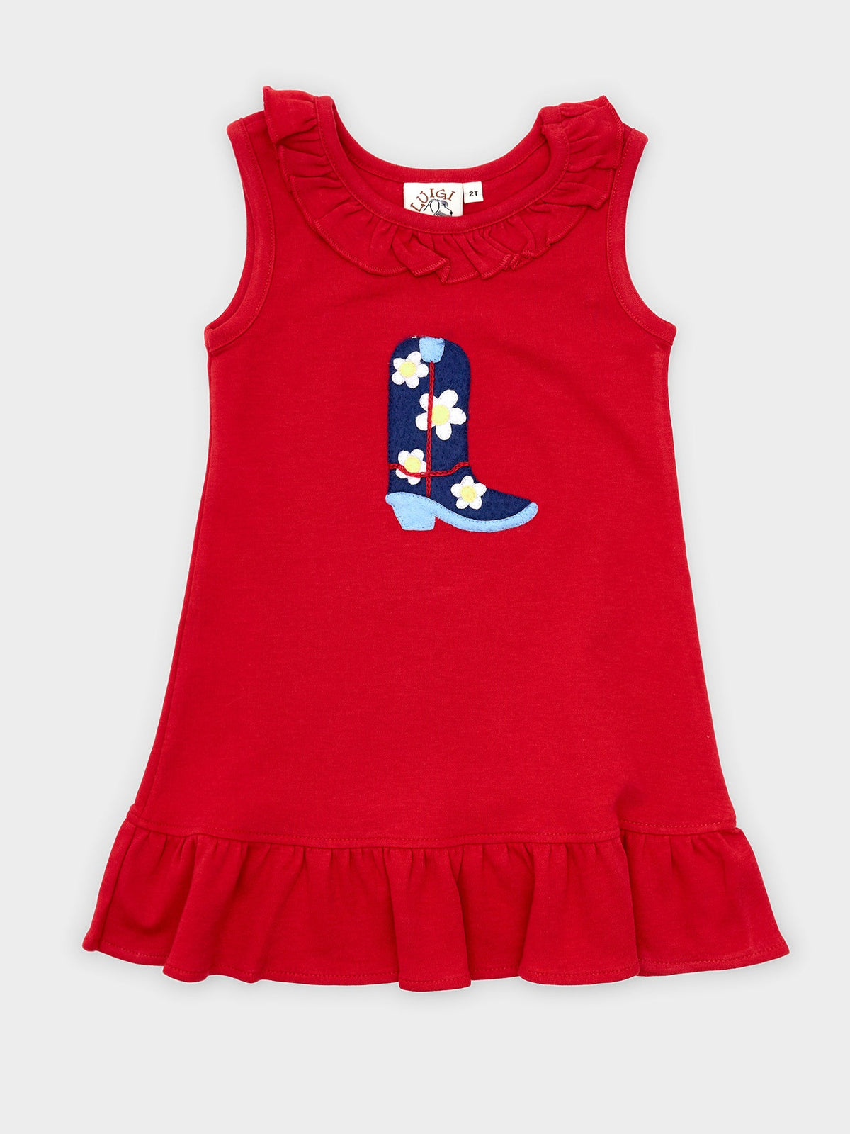 Luigi Girls' Cowgirl Boot Dress