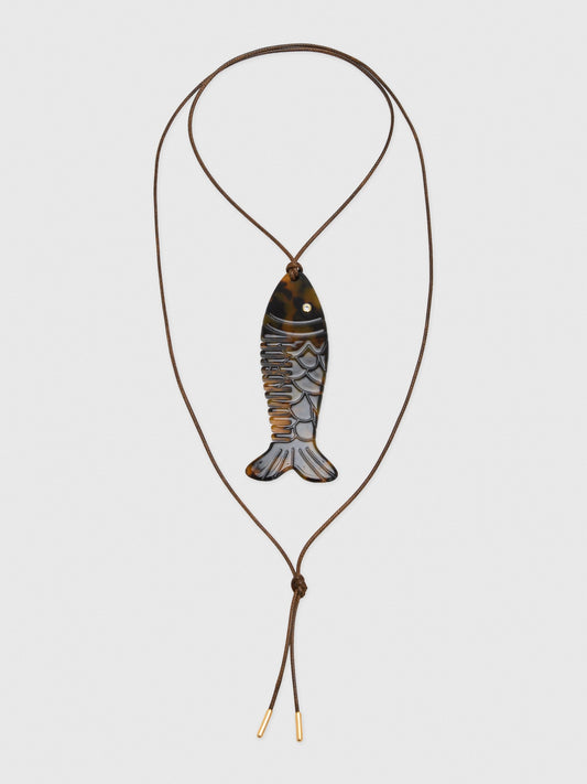 Eliou Trout Comb Necklace