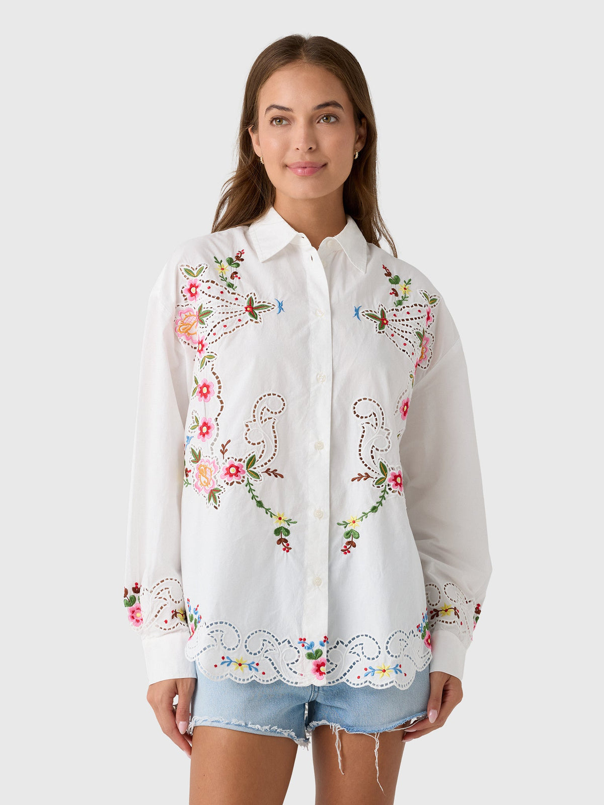 Essentiel Antwerp Women's Jayme Embroidered Shirt