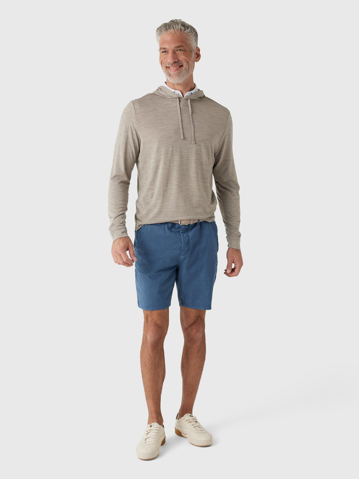 Johnnie-O Men's Merino Hoodie Tee