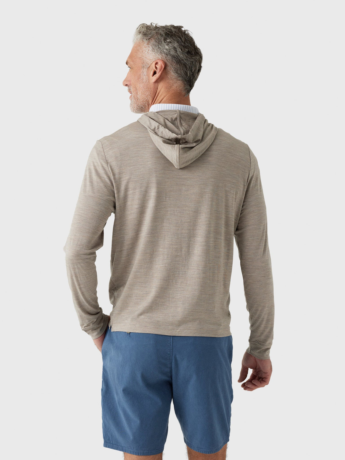 Johnnie-O Men's Merino Hoodie Tee