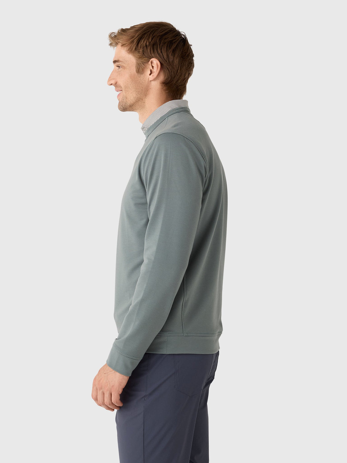 Johnnie-O Men's Willard Drirelease Crewneck Sweatshirt