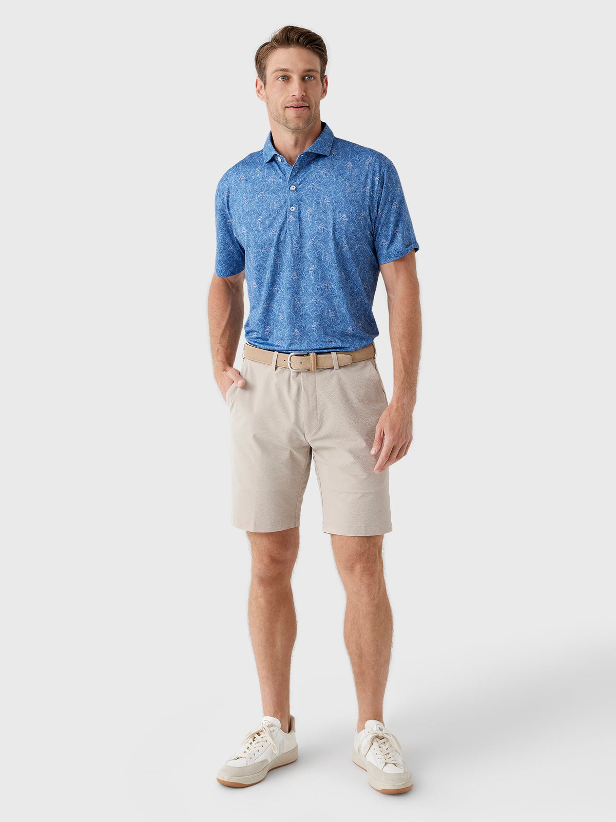 Johnnie-O Men's Osmond Performance Jersey Polo