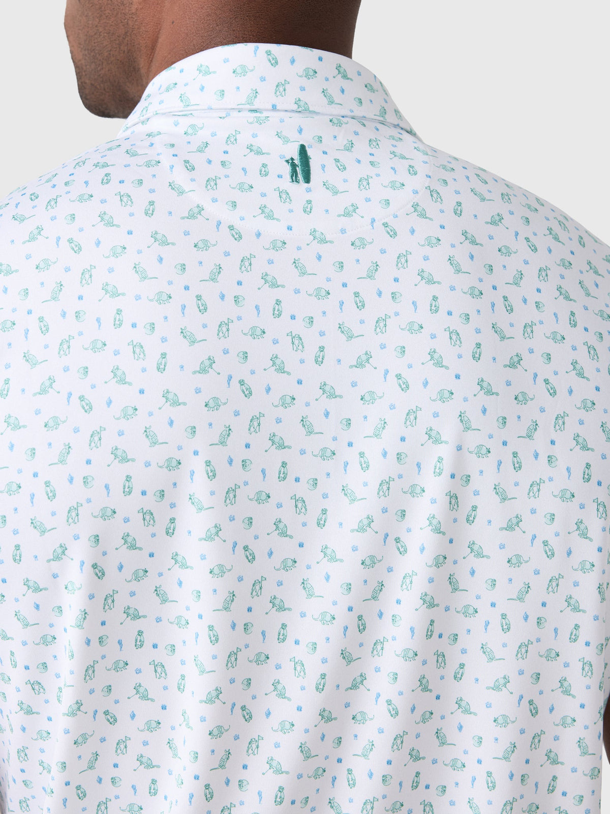 Johnnie-O Men's Armadillo Performance Jersey Polo