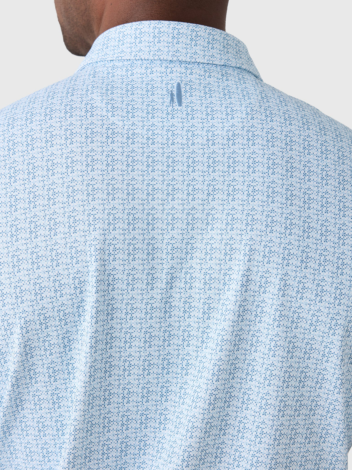 Johnnie-O Men's Vintage Floral Performance Mesh Polo