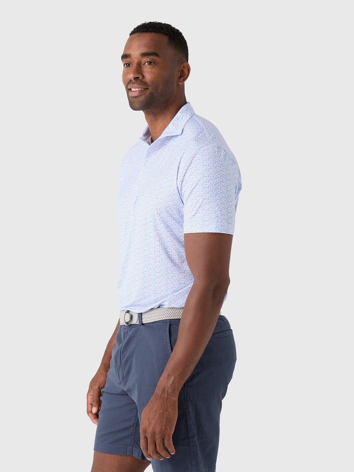 Johnnie-O Men's Petals Featherweight Performance Polo