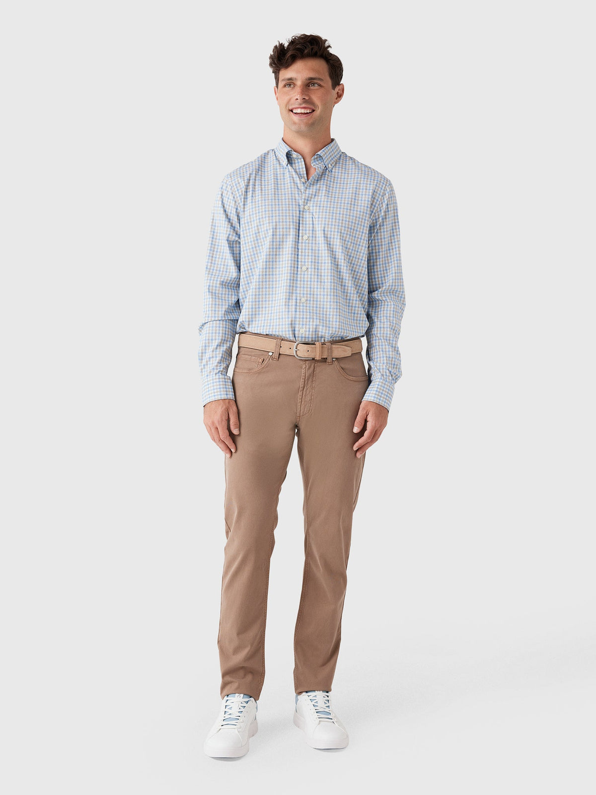 Johnnie-O Men's Chatham Gingham Performance Button-Down Shirt