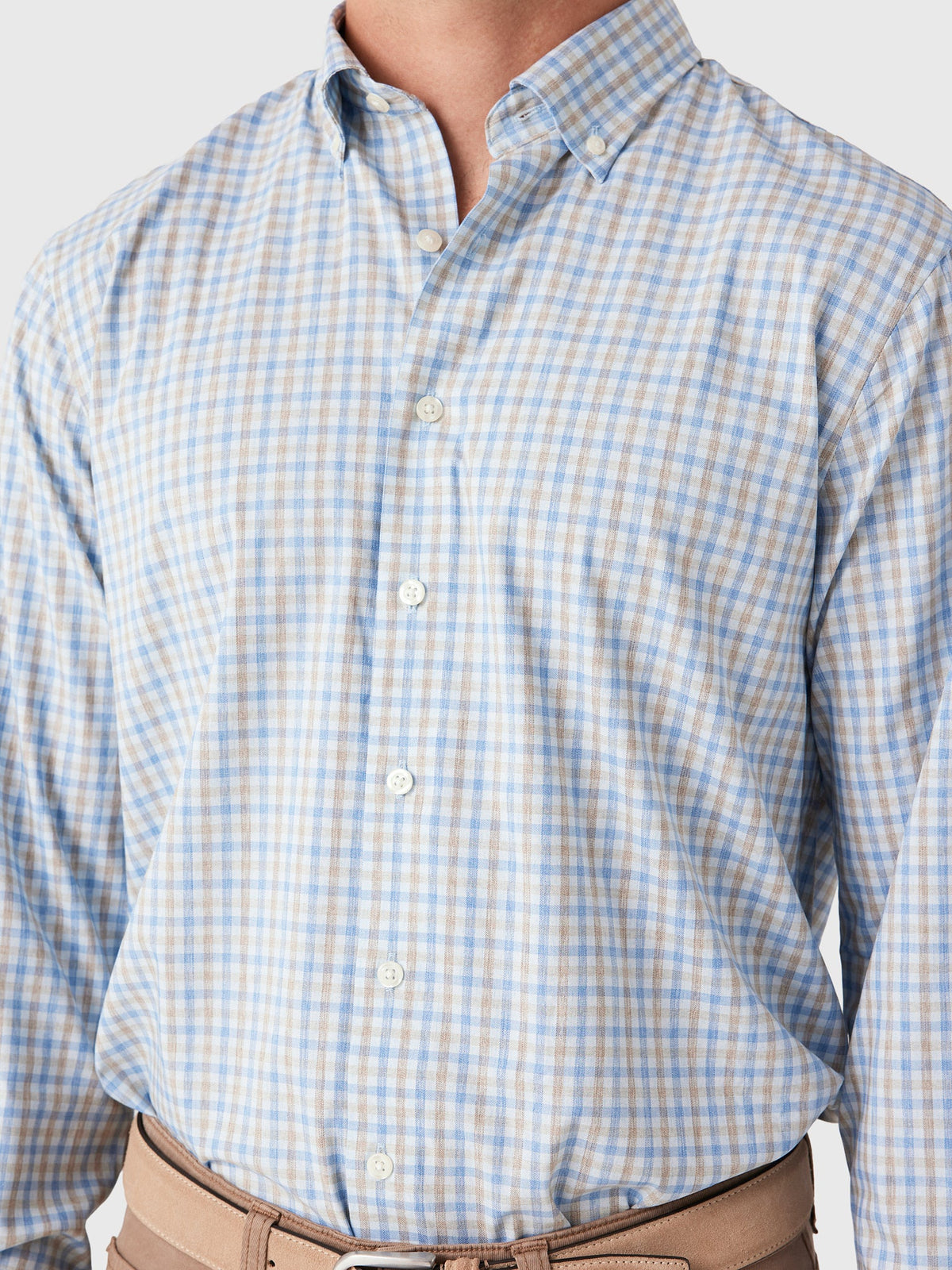 Johnnie-O Men's Chatham Gingham Performance Button-Down Shirt