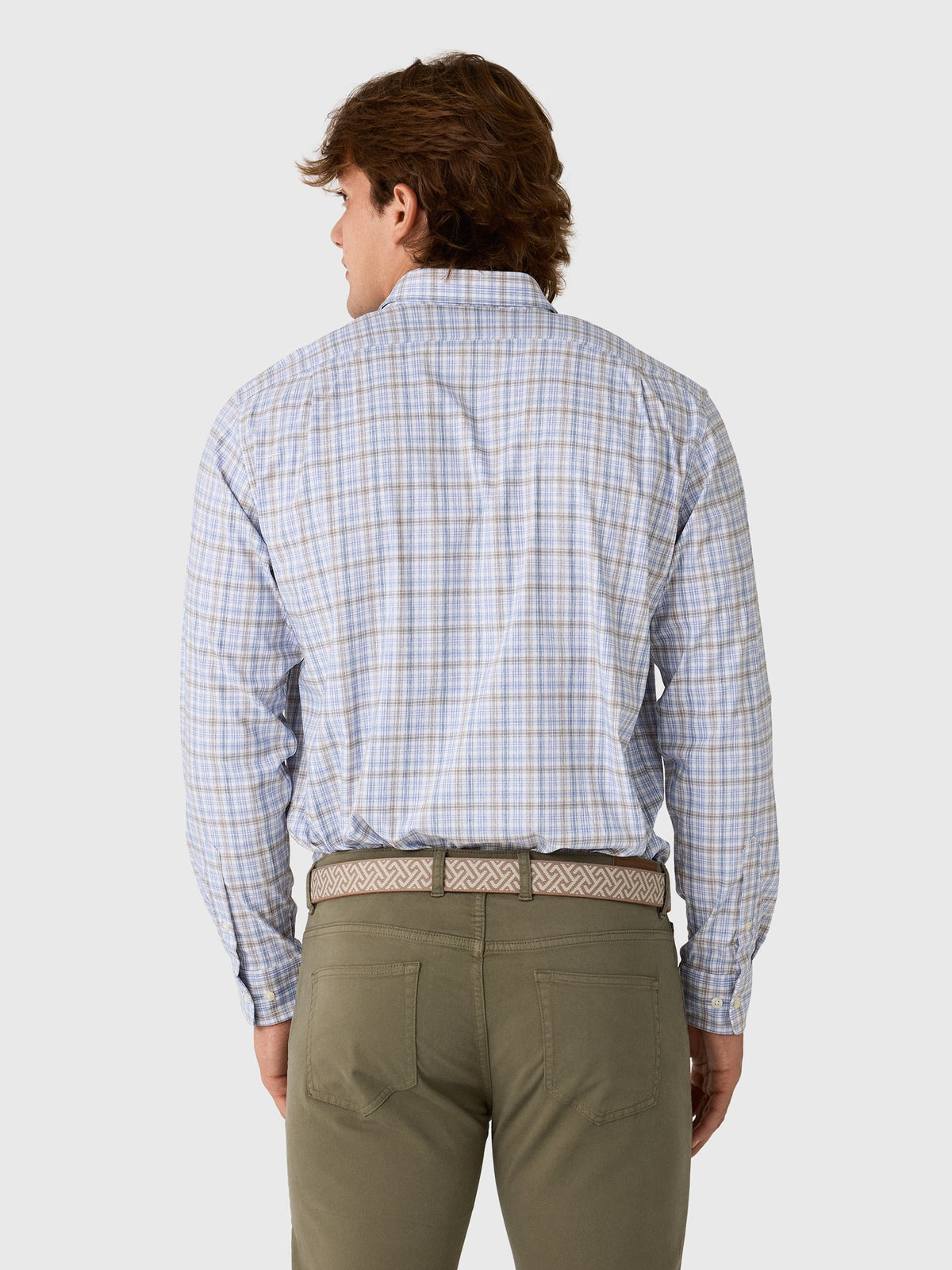 Johnnie-O Men's Chelsea Pane Performance Button-Down Shirt