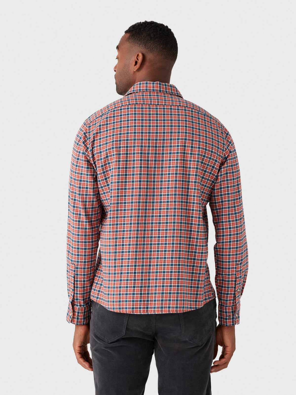 Johnnie-O Men's Snap Check Button-Down Shirt