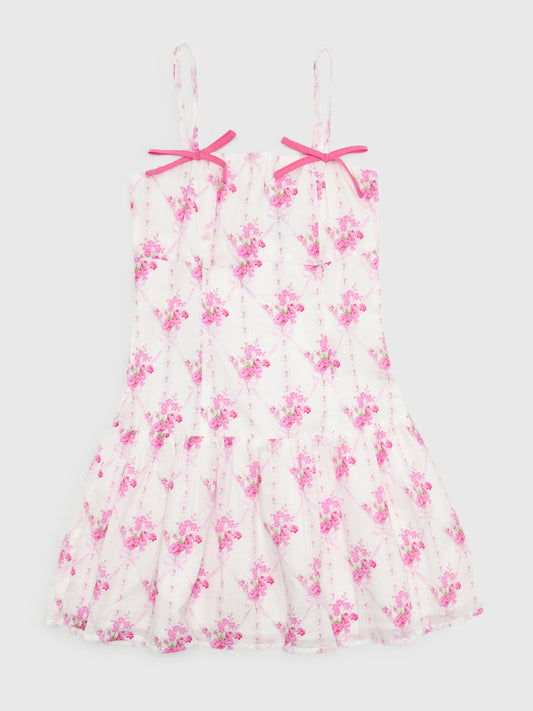 J. Marie Girls' The Hallie Bow Dress