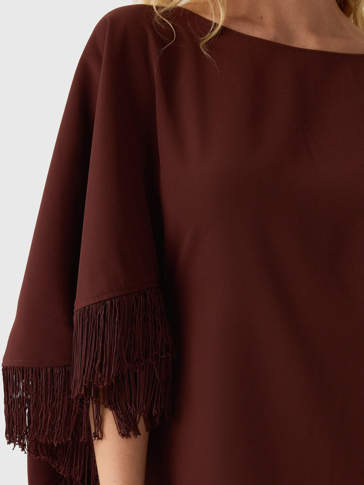 Masons Daughter Women's Katherine Fringe Cape Dress
