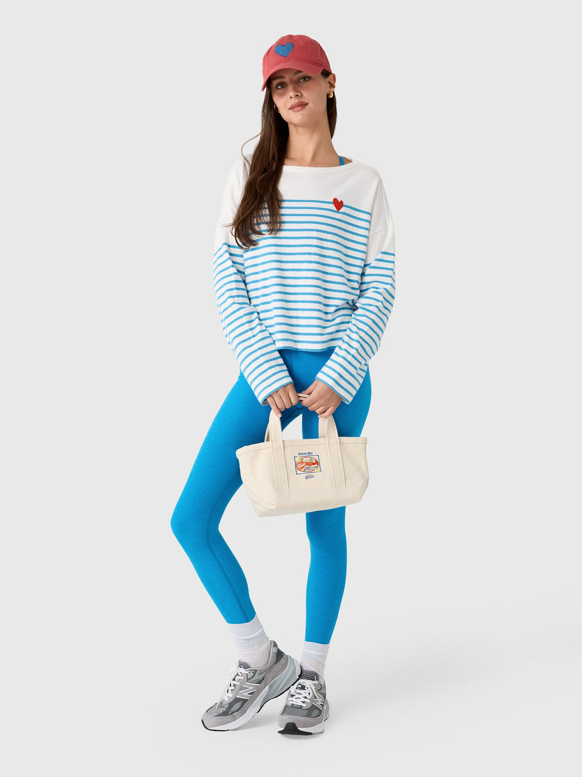 Kerri Rosenthal Women's Artist Long Sleeve Stripe Tee
