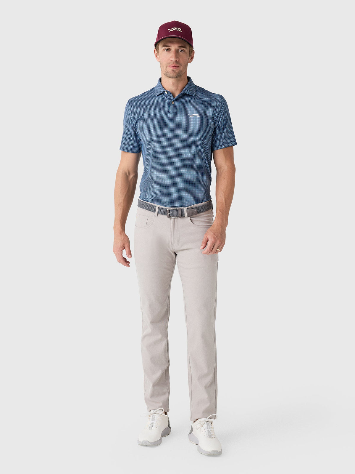 Sun Day Red Men's Refined Signals Polo