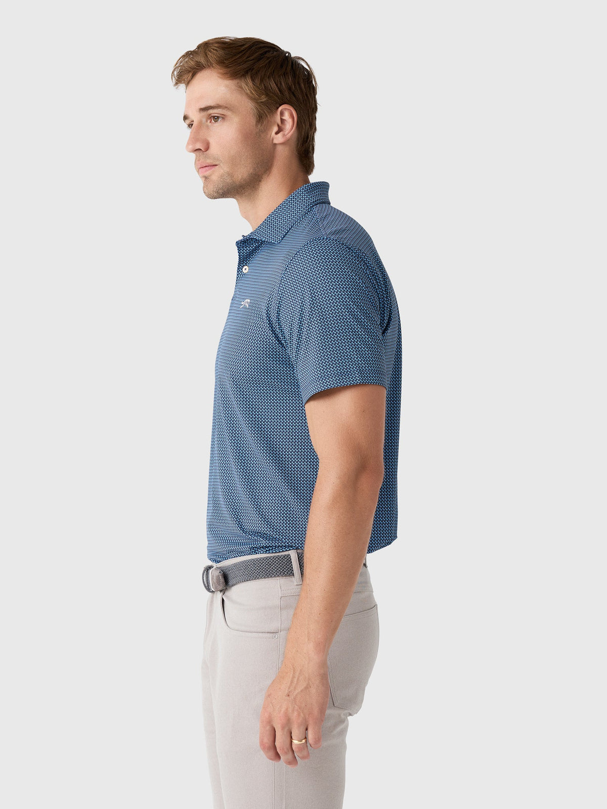 Sun Day Red Men's Refined Signals Polo