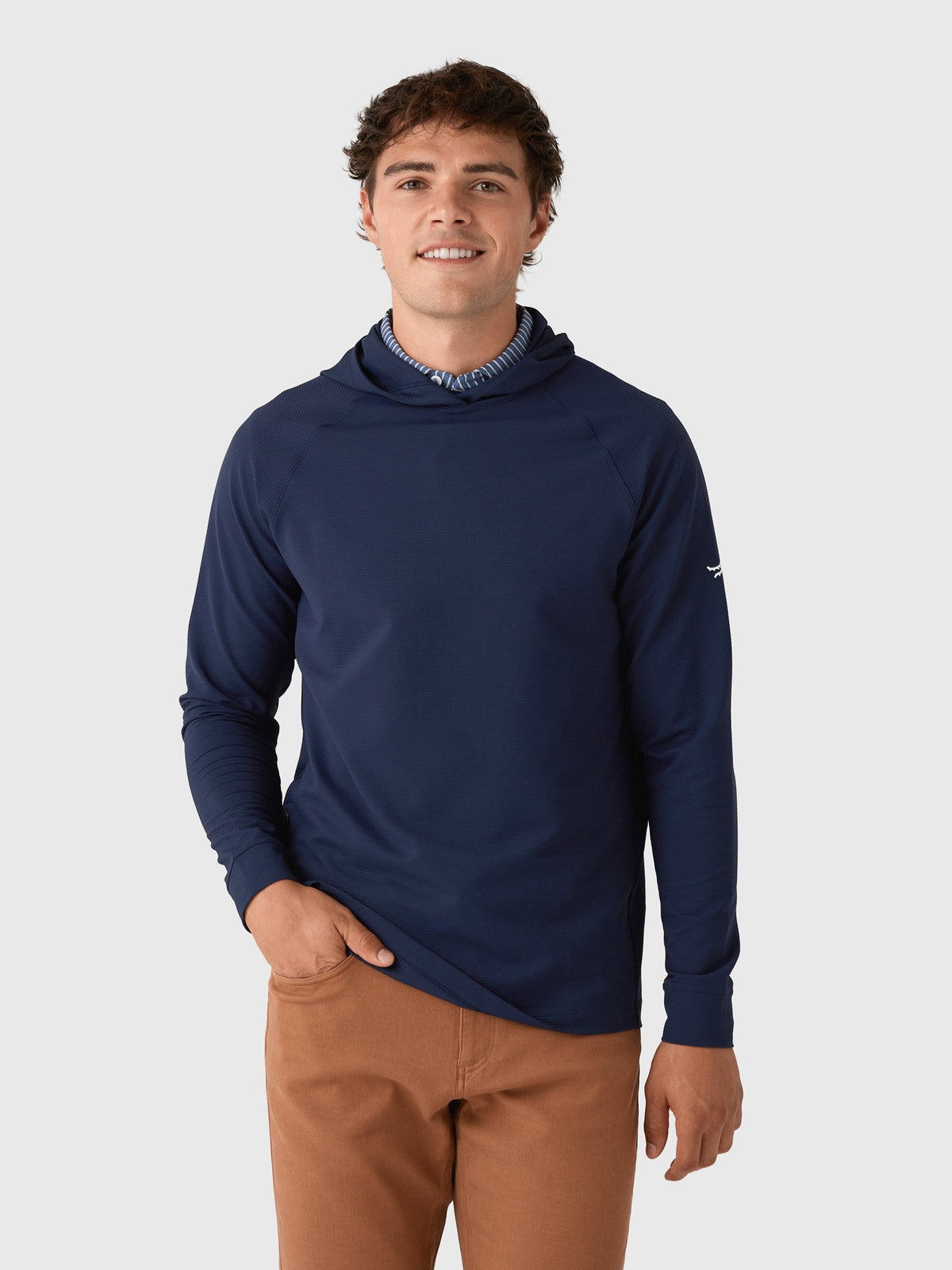 Sun Day Red Men's Training Corded Hoodie