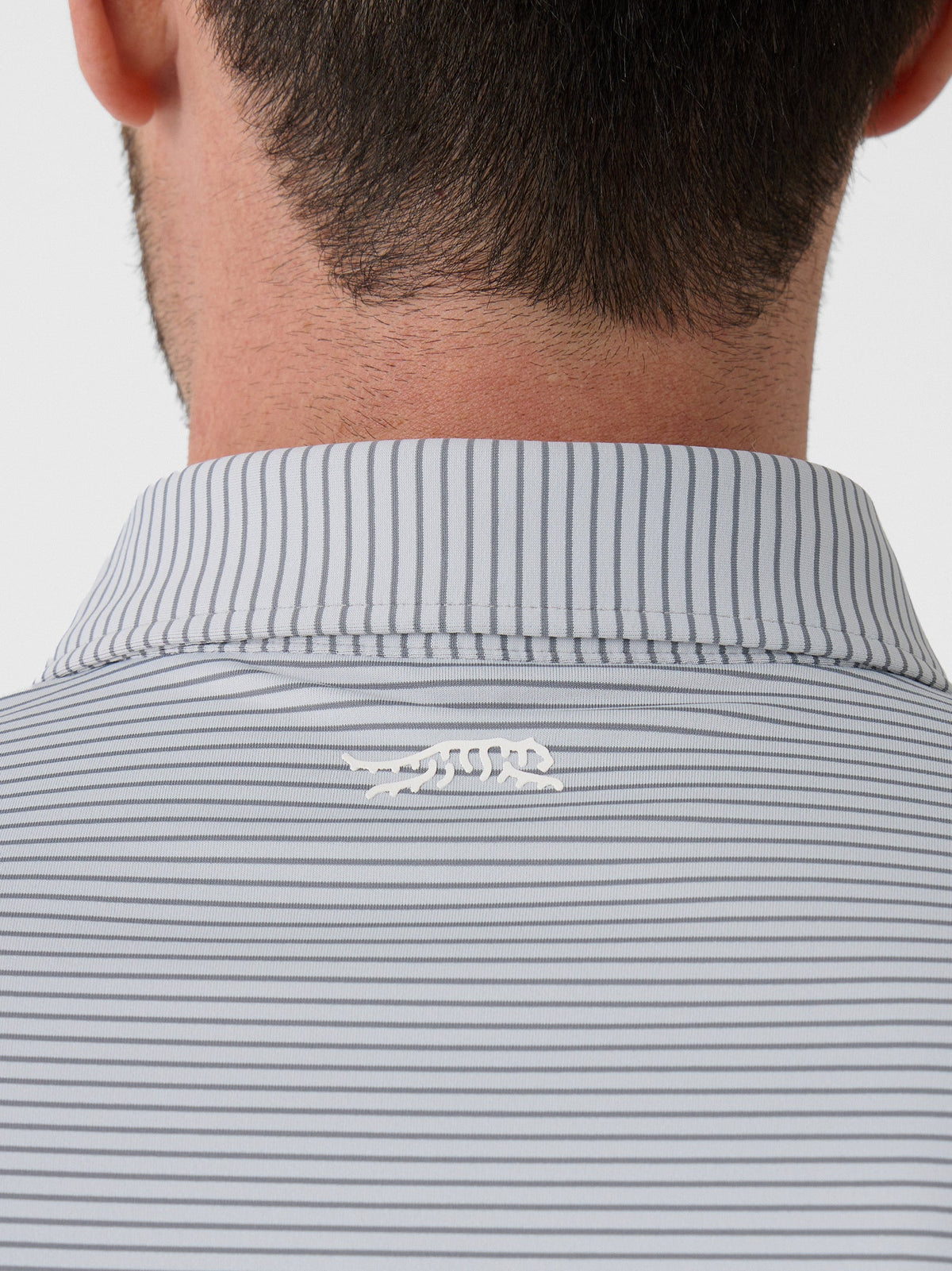 Sun Day Red Men's Refined Cypress Stripe Polo