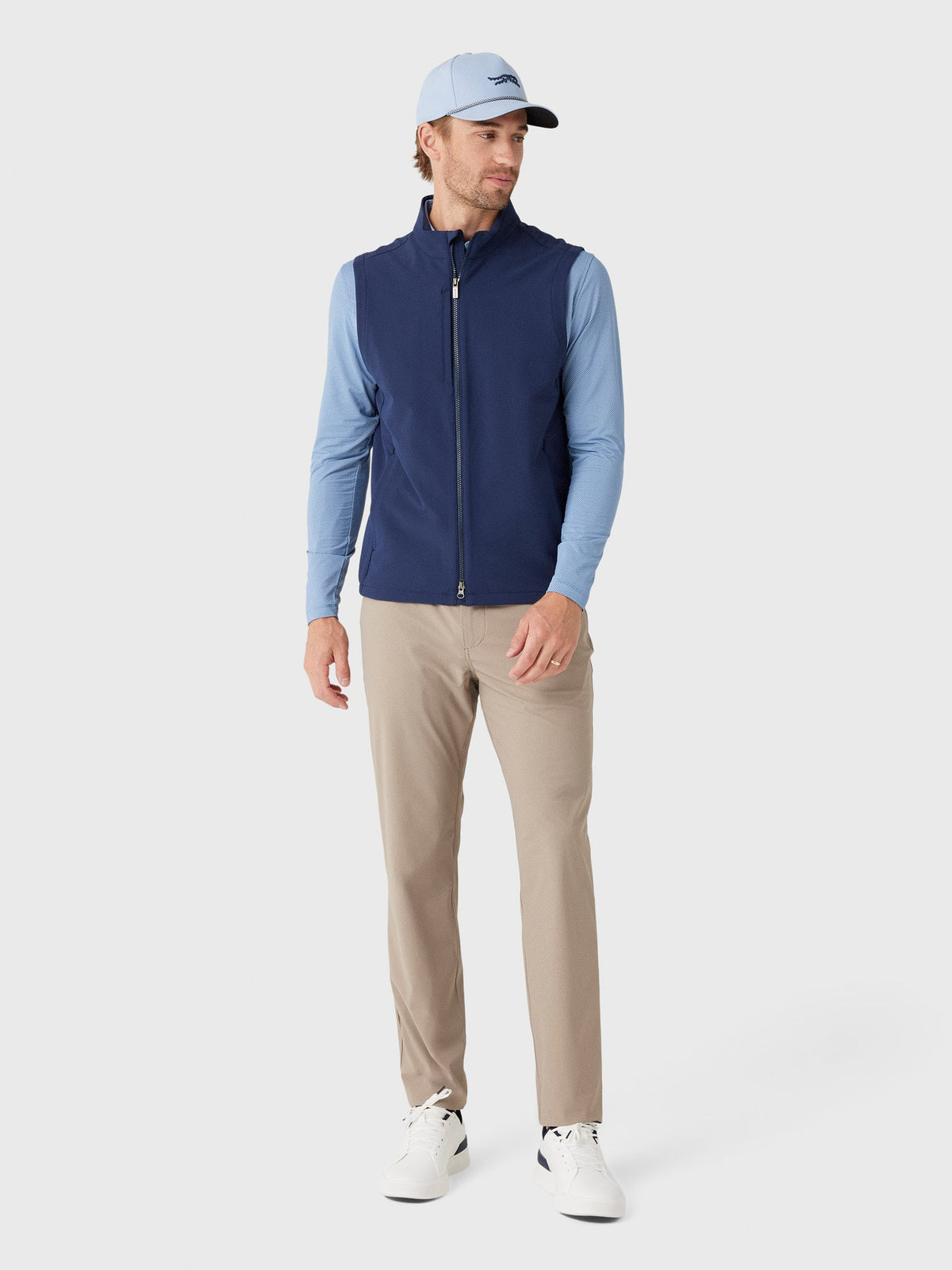 Sun Day Red Men's Del Mar Softshell Vest