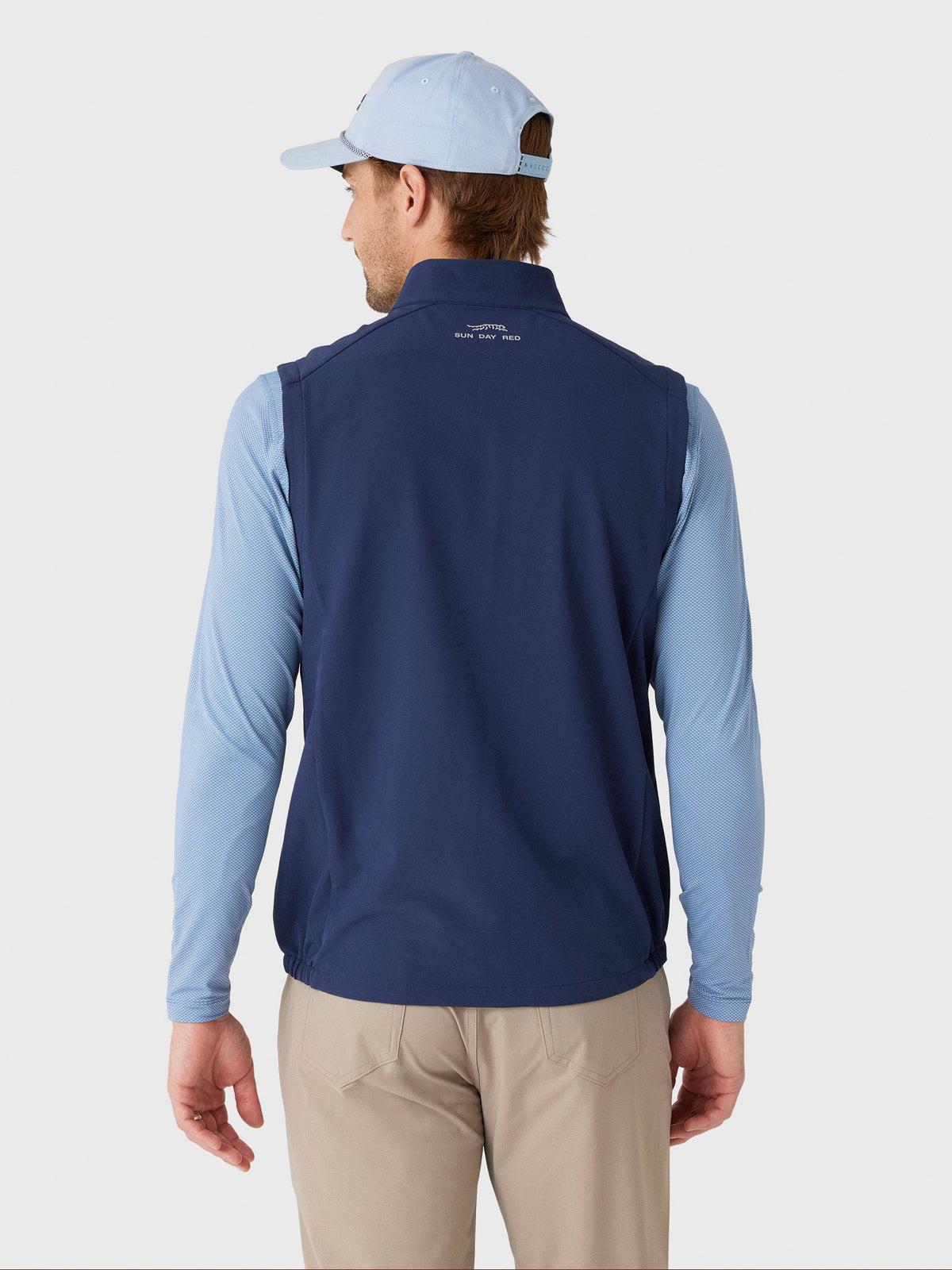 Sun Day Red Men's Del Mar Softshell Vest