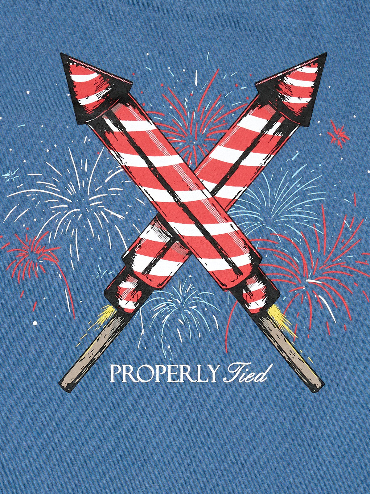 Properly Tied Boys' Firecracker Short Sleeve Tee