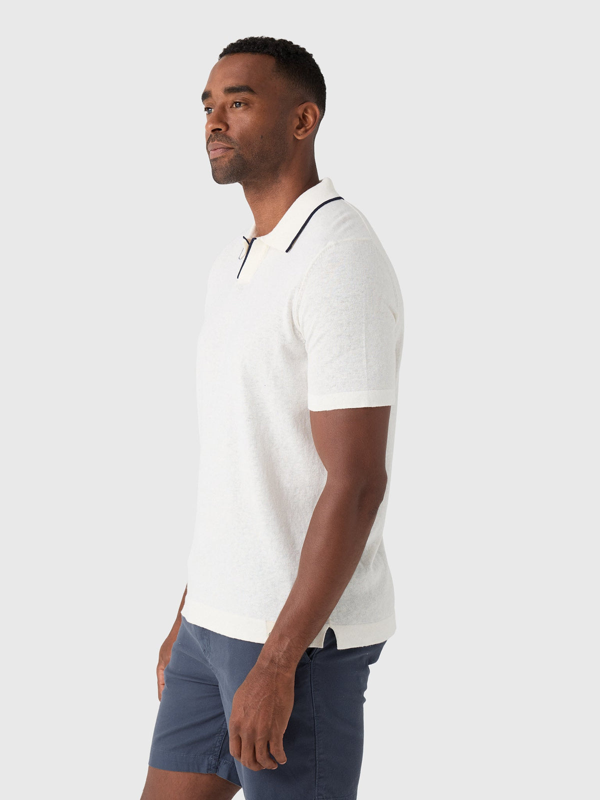 Rye51 Men's The Leon Luxury Linen Polo