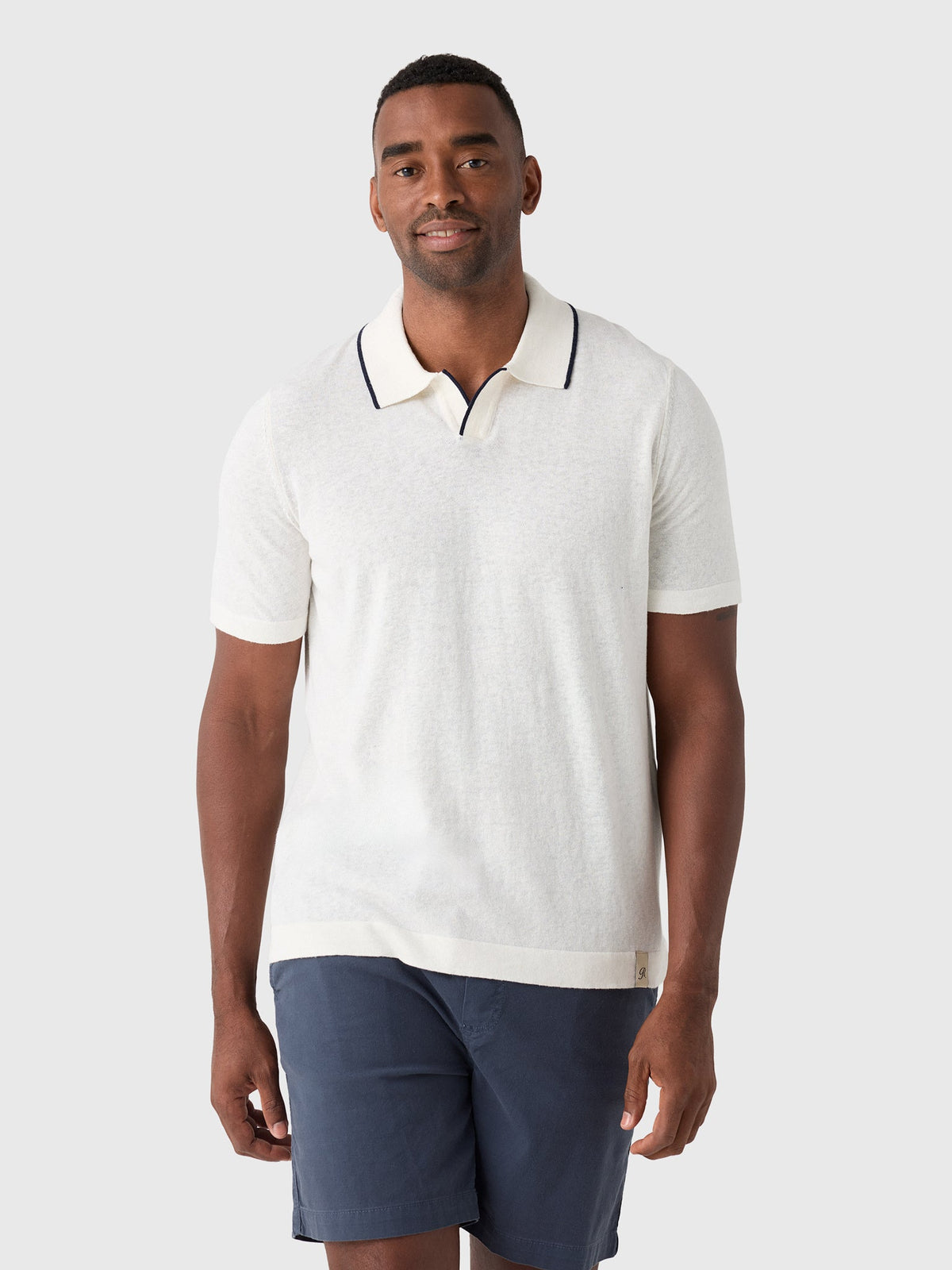 Rye51 Men's The Leon Luxury Linen Polo