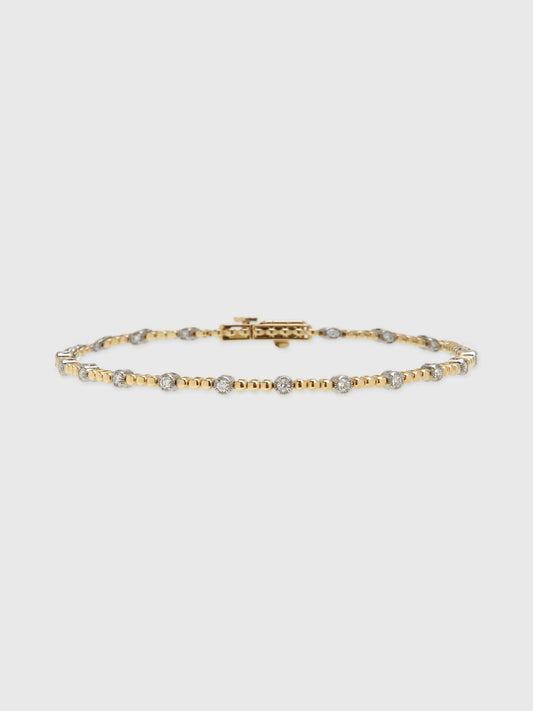 Francie B. Diamond Link Bracelet