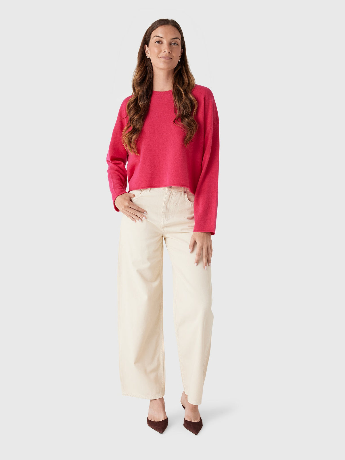 Leset Women's Zoe Crew Sweater