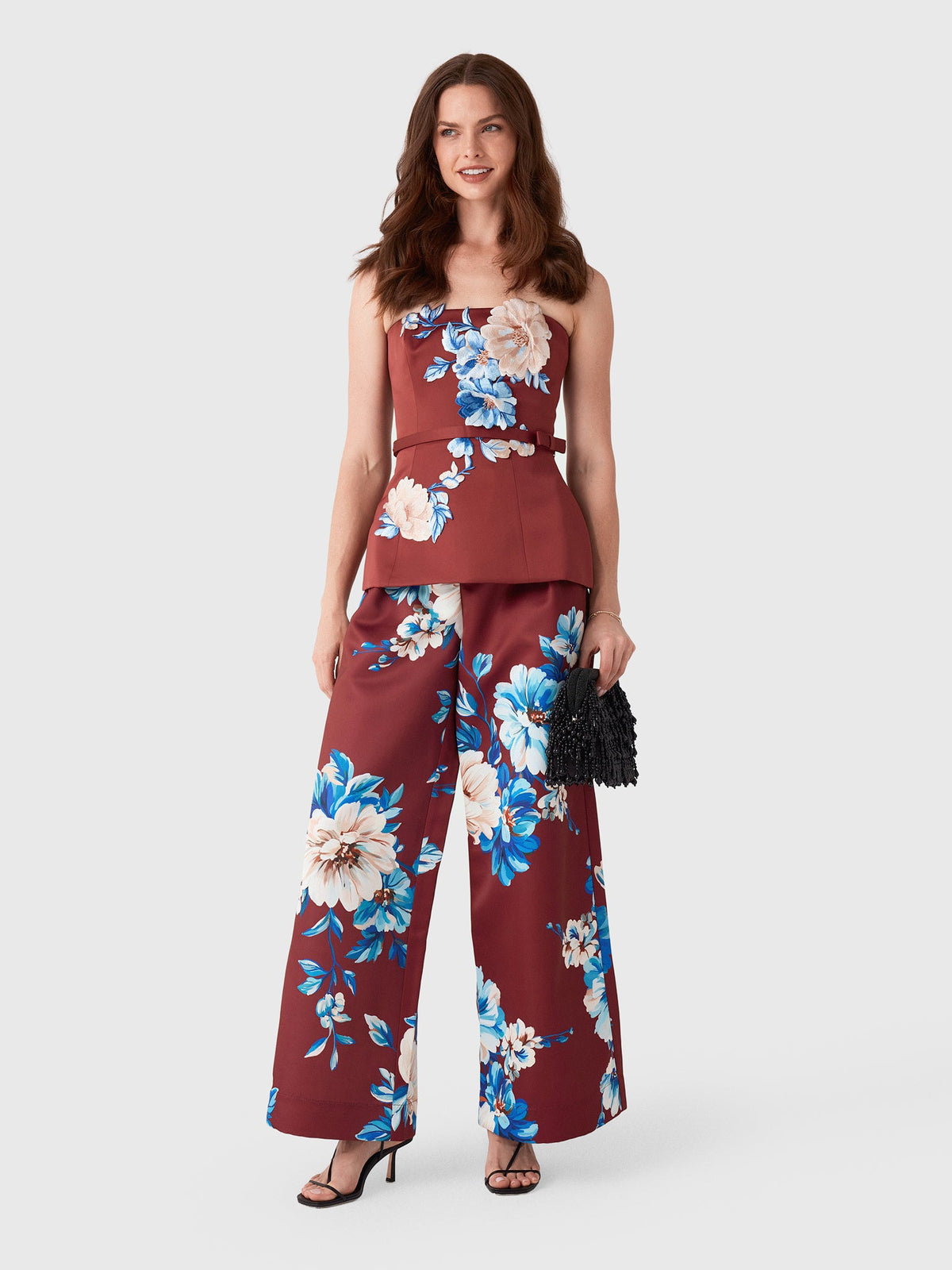 Leo Lin Women's Nadia Embroidered Bustier Top