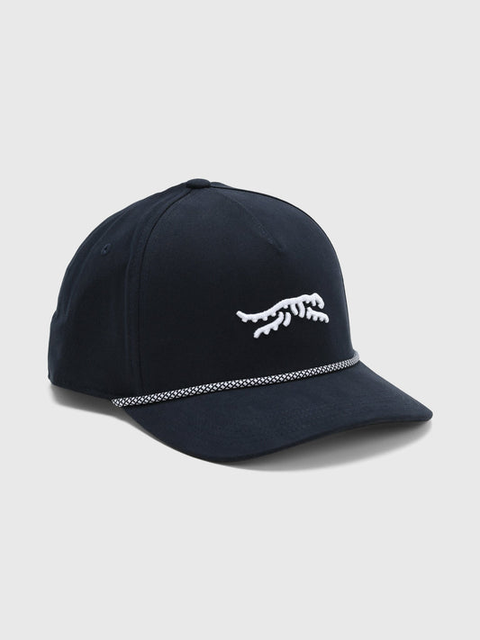 Sun Day Red Icon Rope 5-Panel Snapback Hat