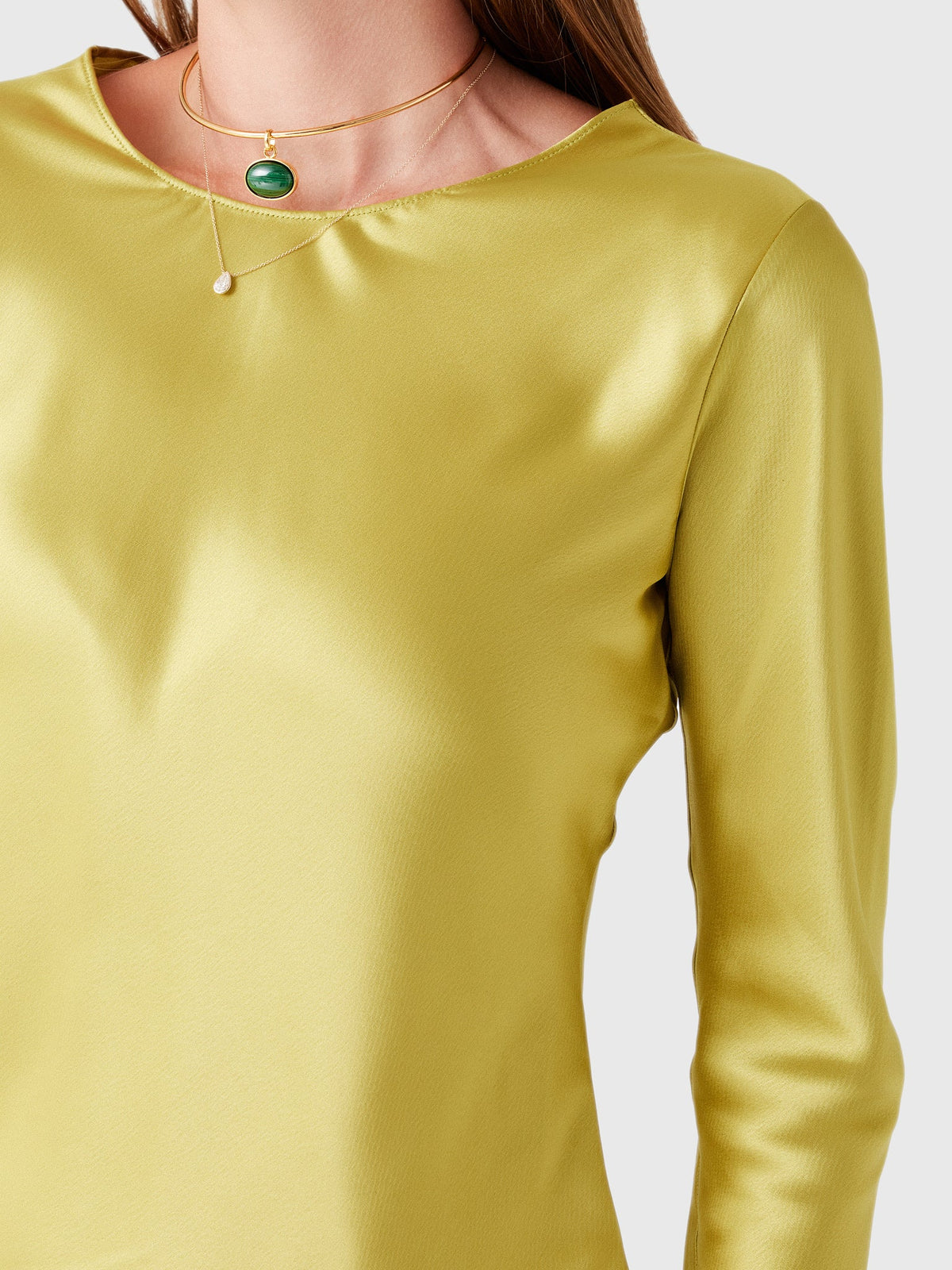 Leset Women's Barb Long Sleeve Crew