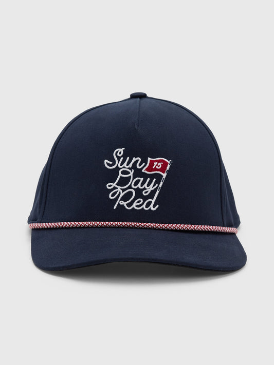 Sun Day Red Bayside Rope Hat