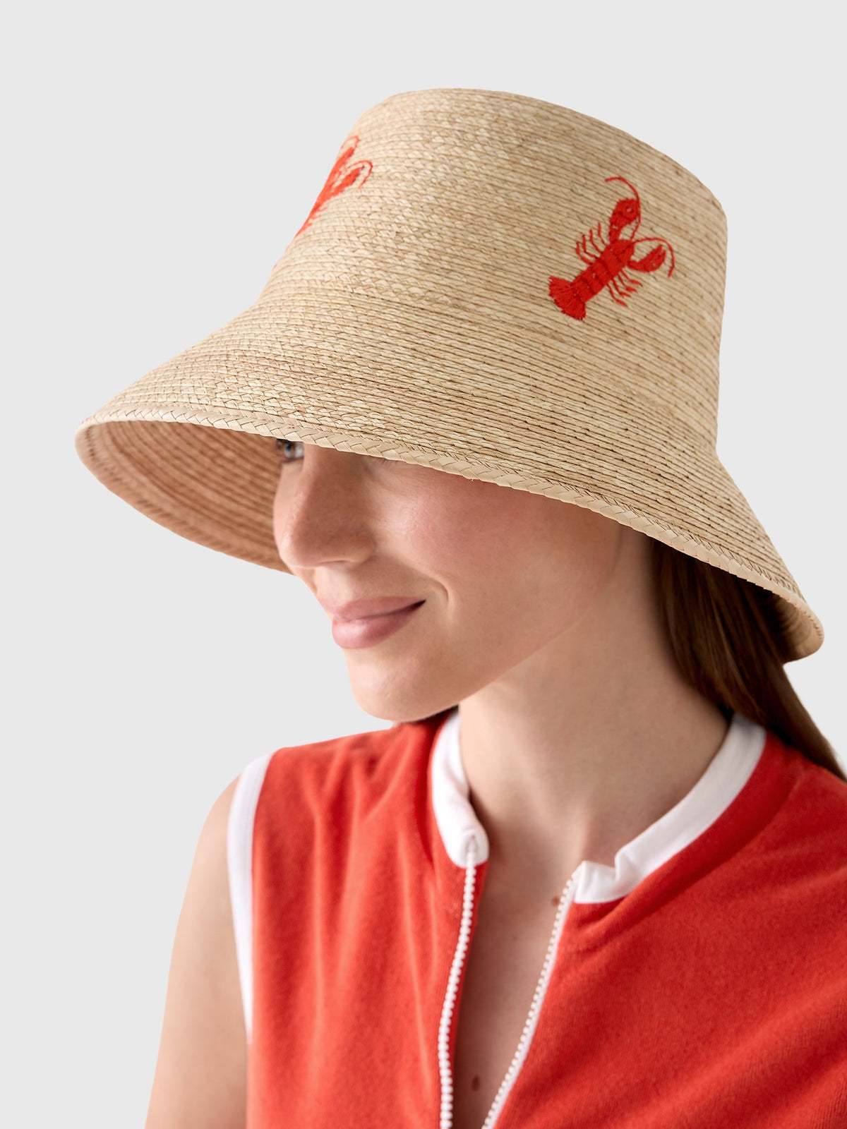 Sunshine Tienda Women's Lobster Bucket Hat