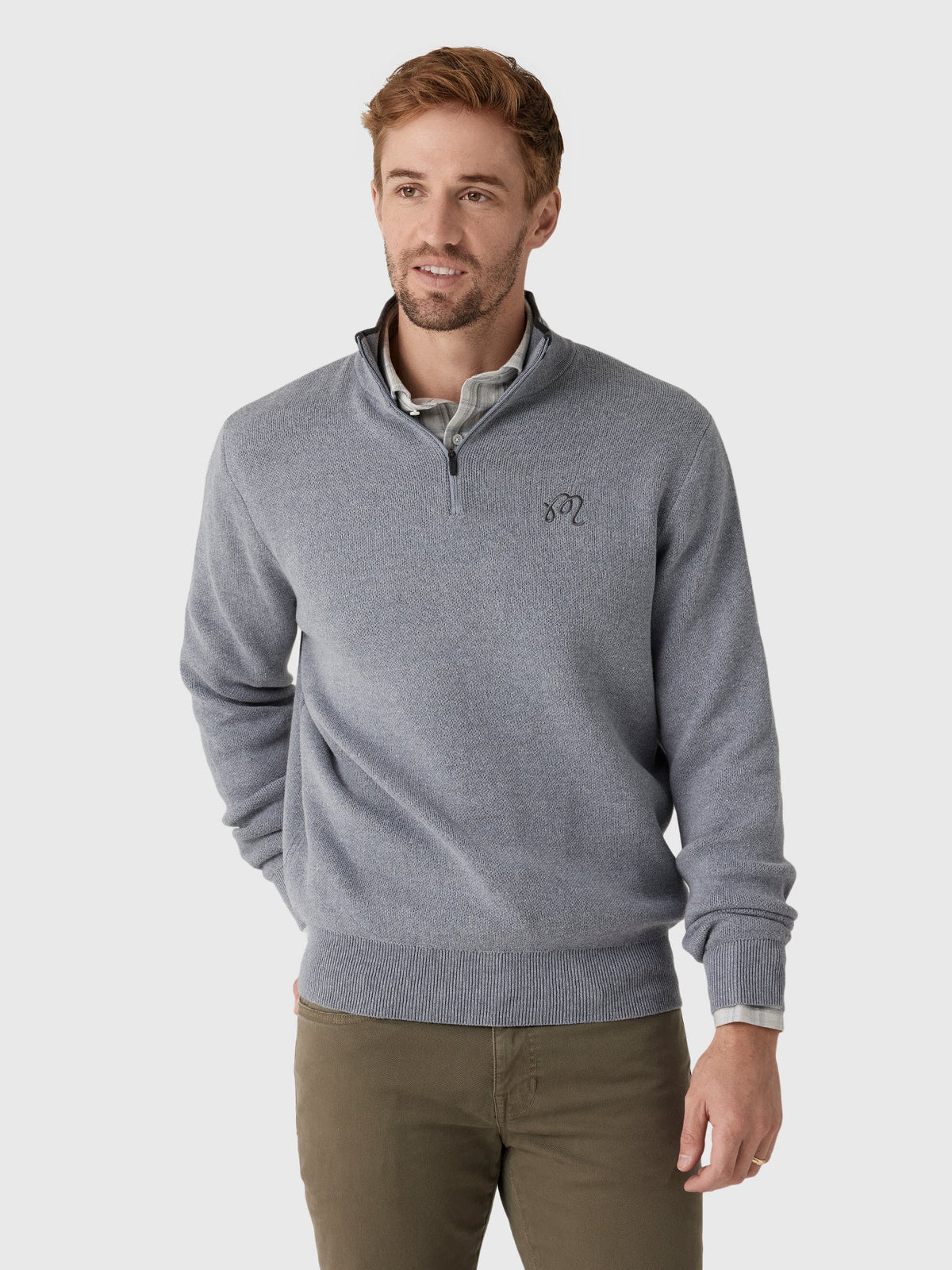 Malbon Men's Sorrel Sweater