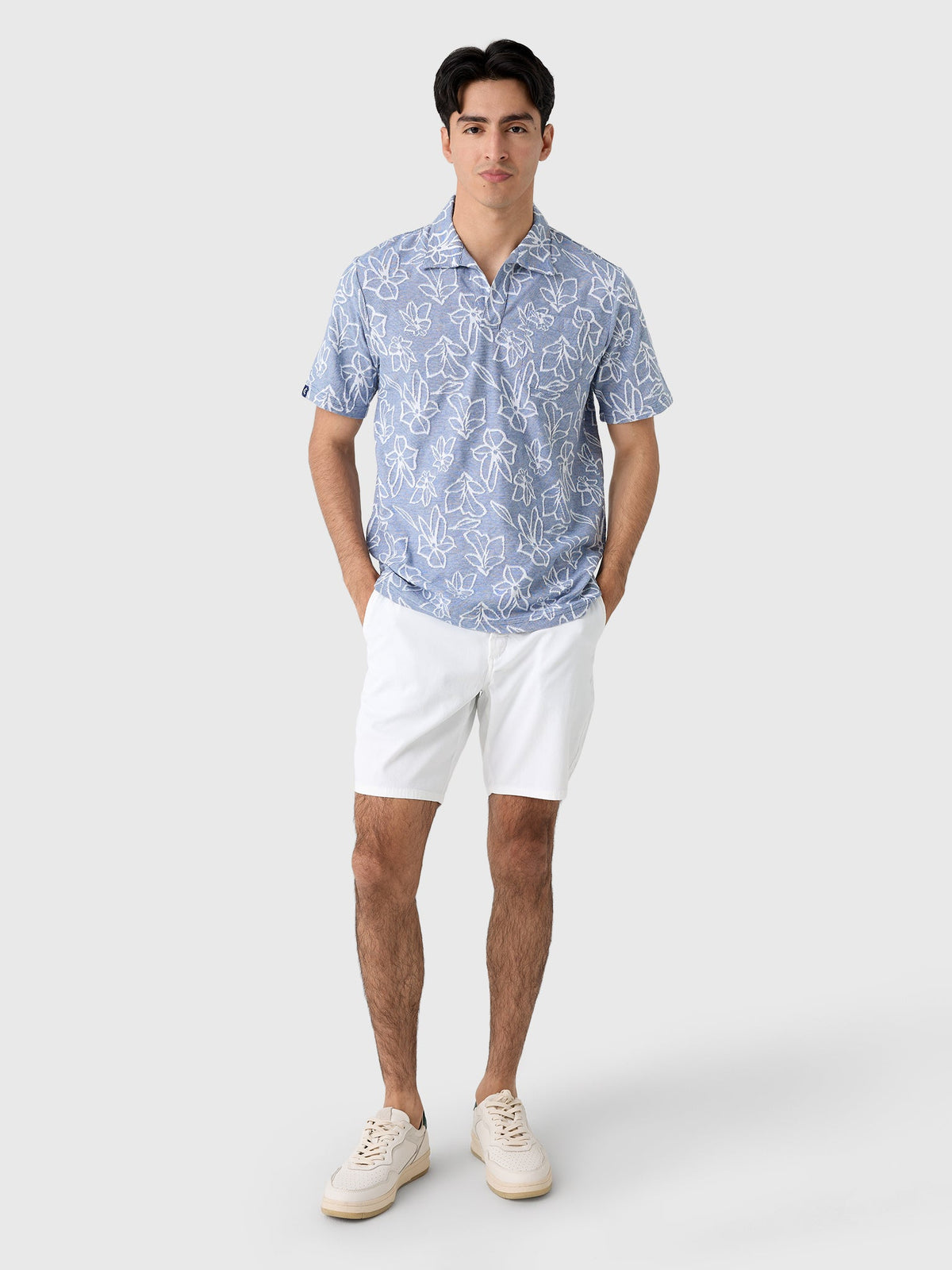 Criquet Men's The Jacquard Monty Polo