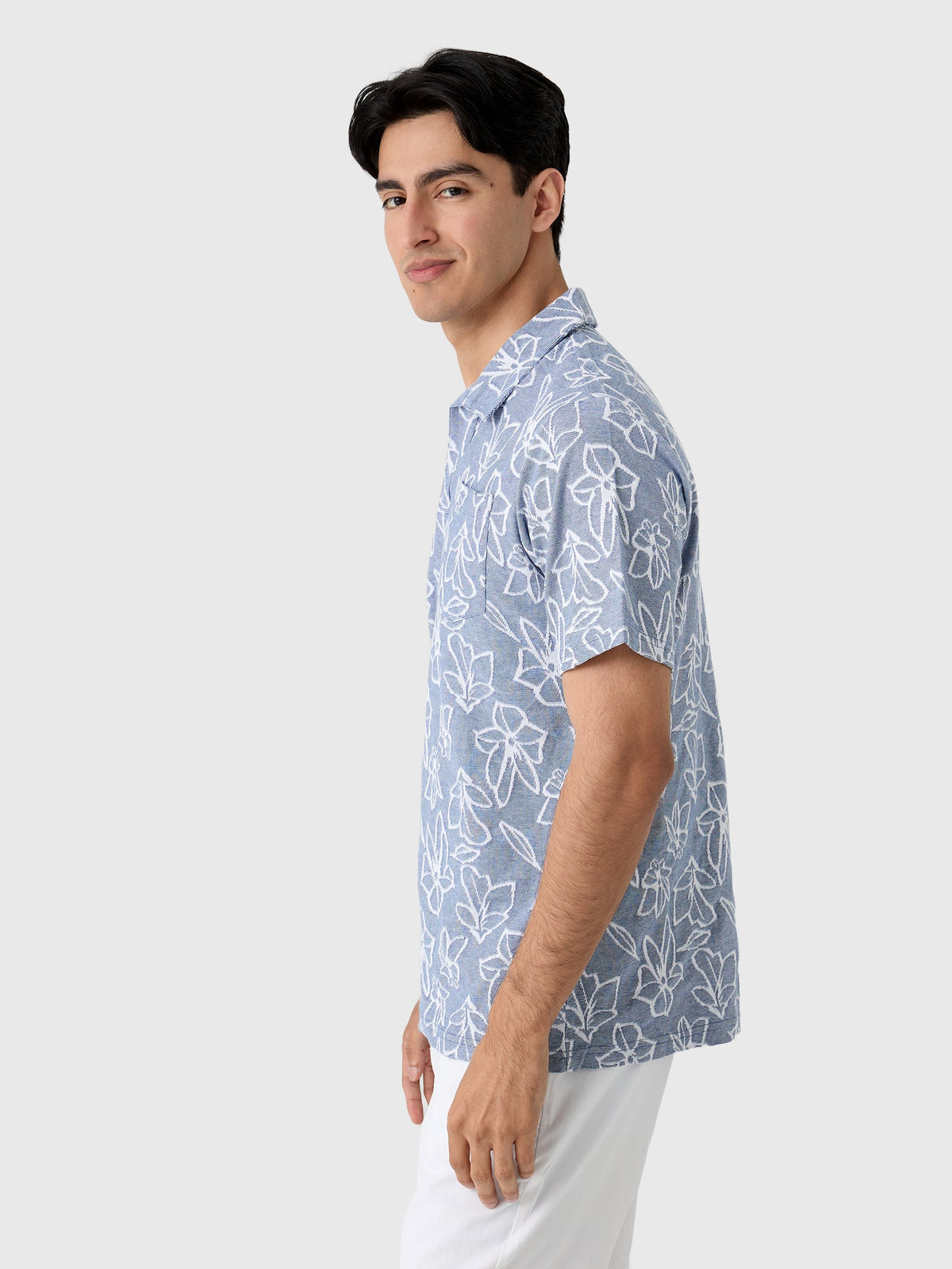 Criquet Men's The Jacquard Monty Polo