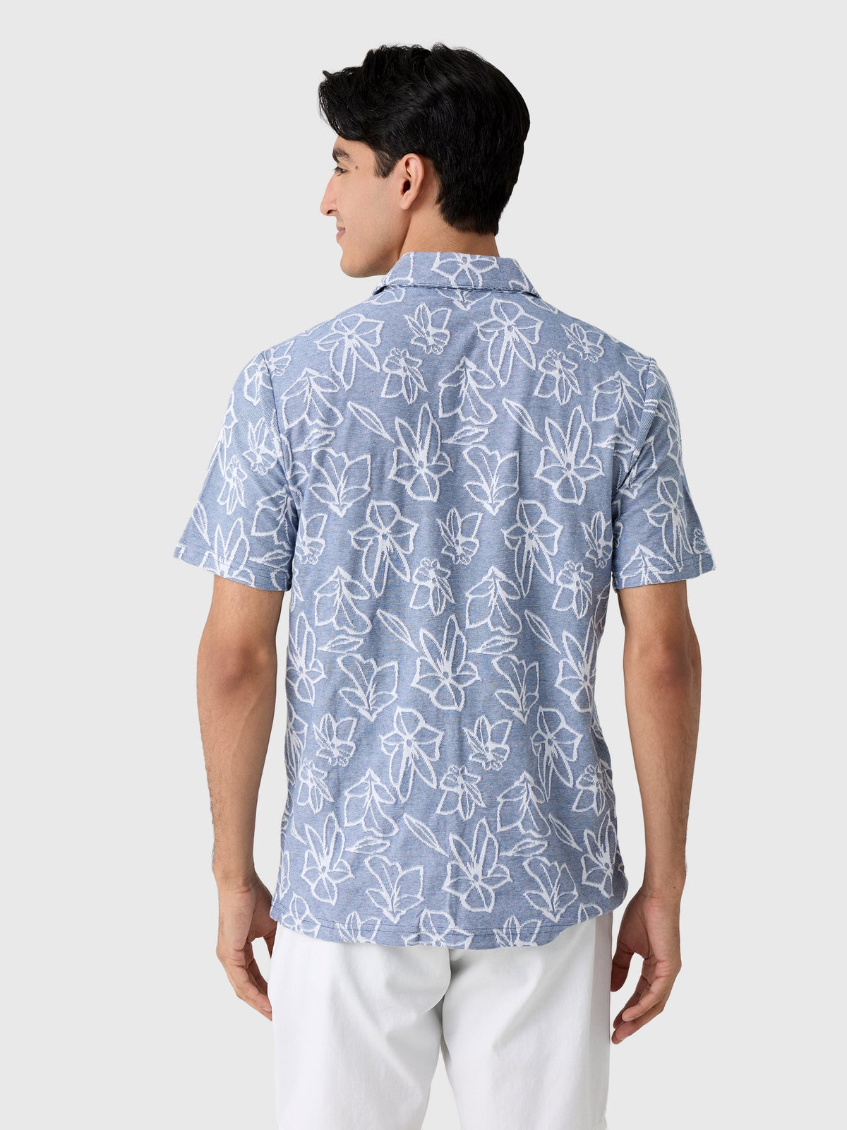 Criquet Men's The Jacquard Monty Polo