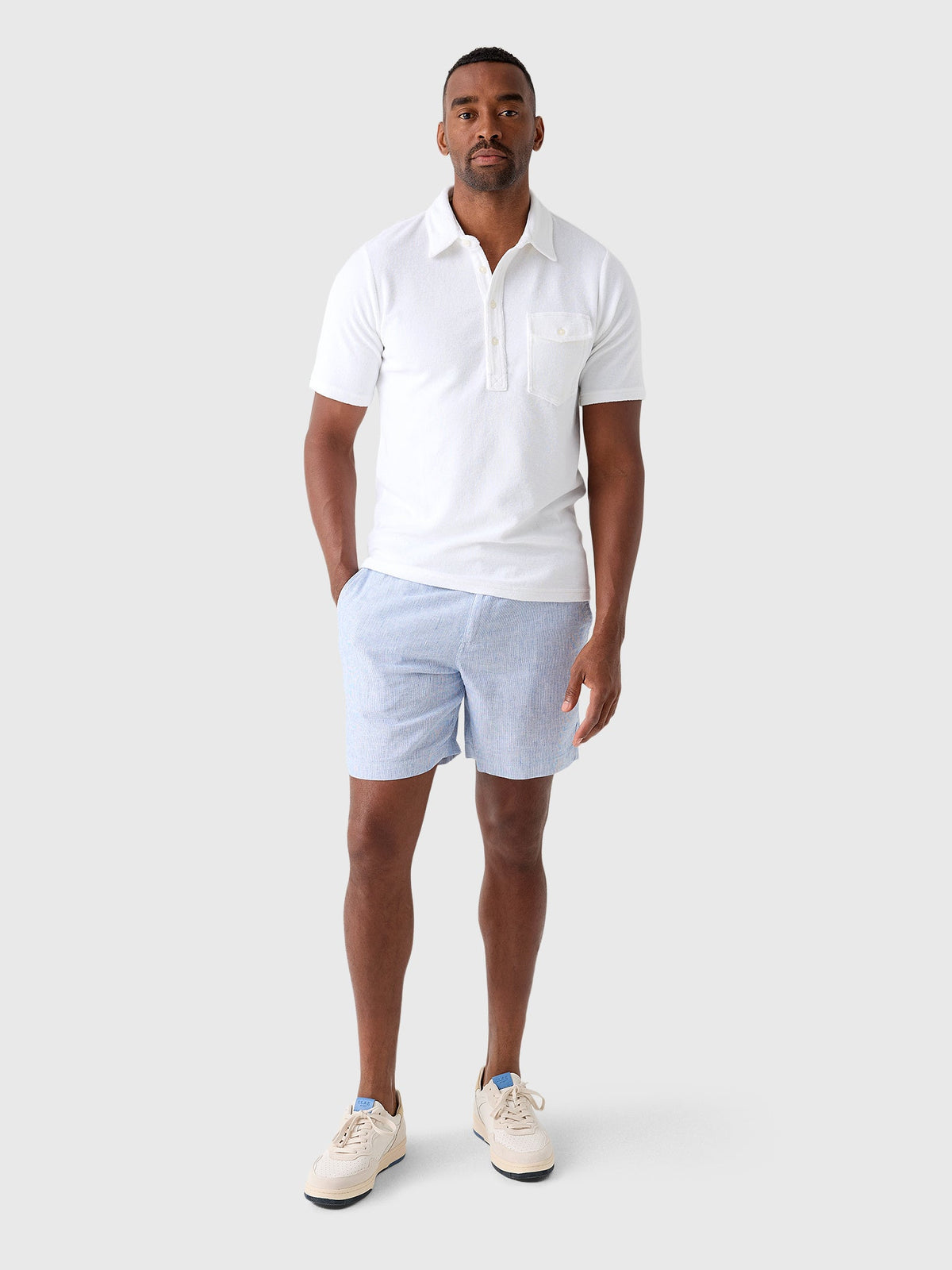 Criquet Men's Terrycloth Players Polo