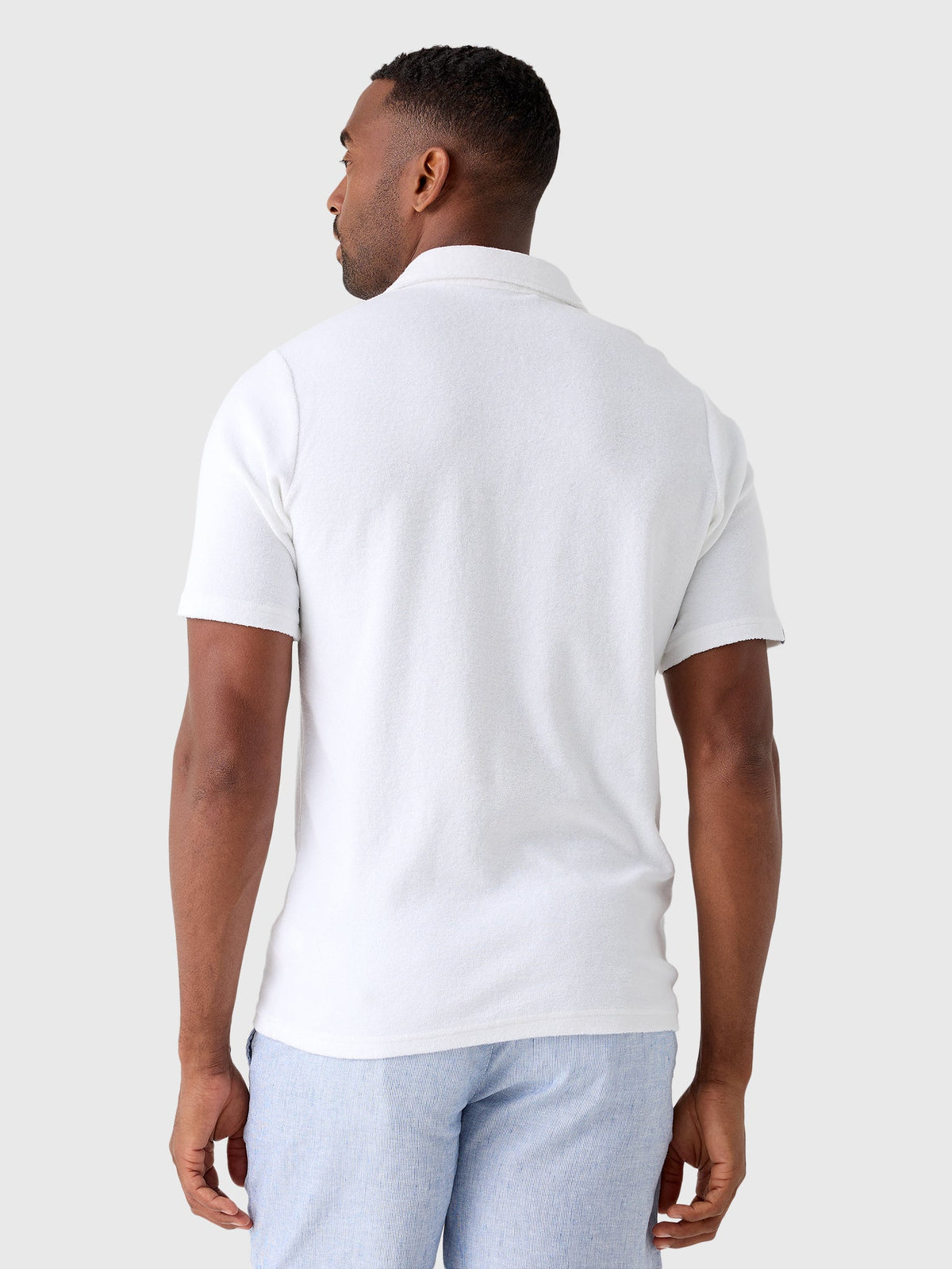Criquet Men's Terrycloth Players Polo
