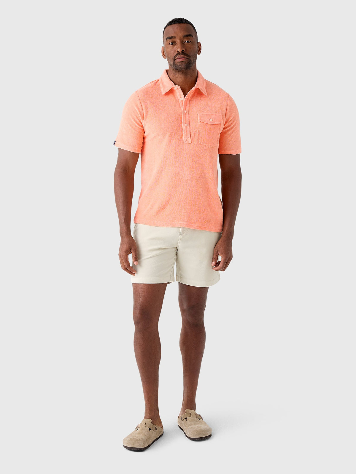 Criquet Men's Terrycloth Players Polo