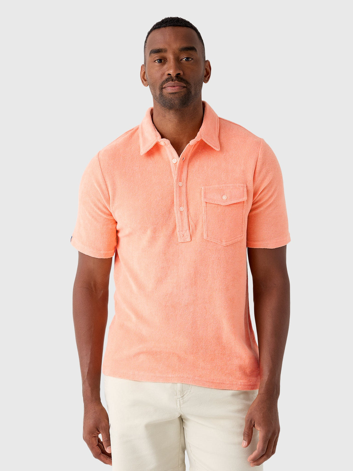 Criquet Men's Terrycloth Players Polo