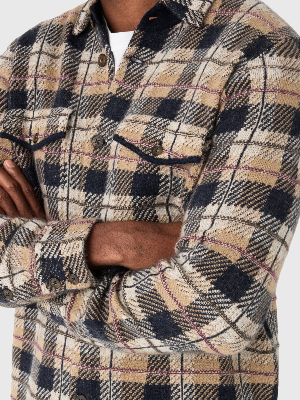 Guest In Residence Men's Plaid Work Shirt