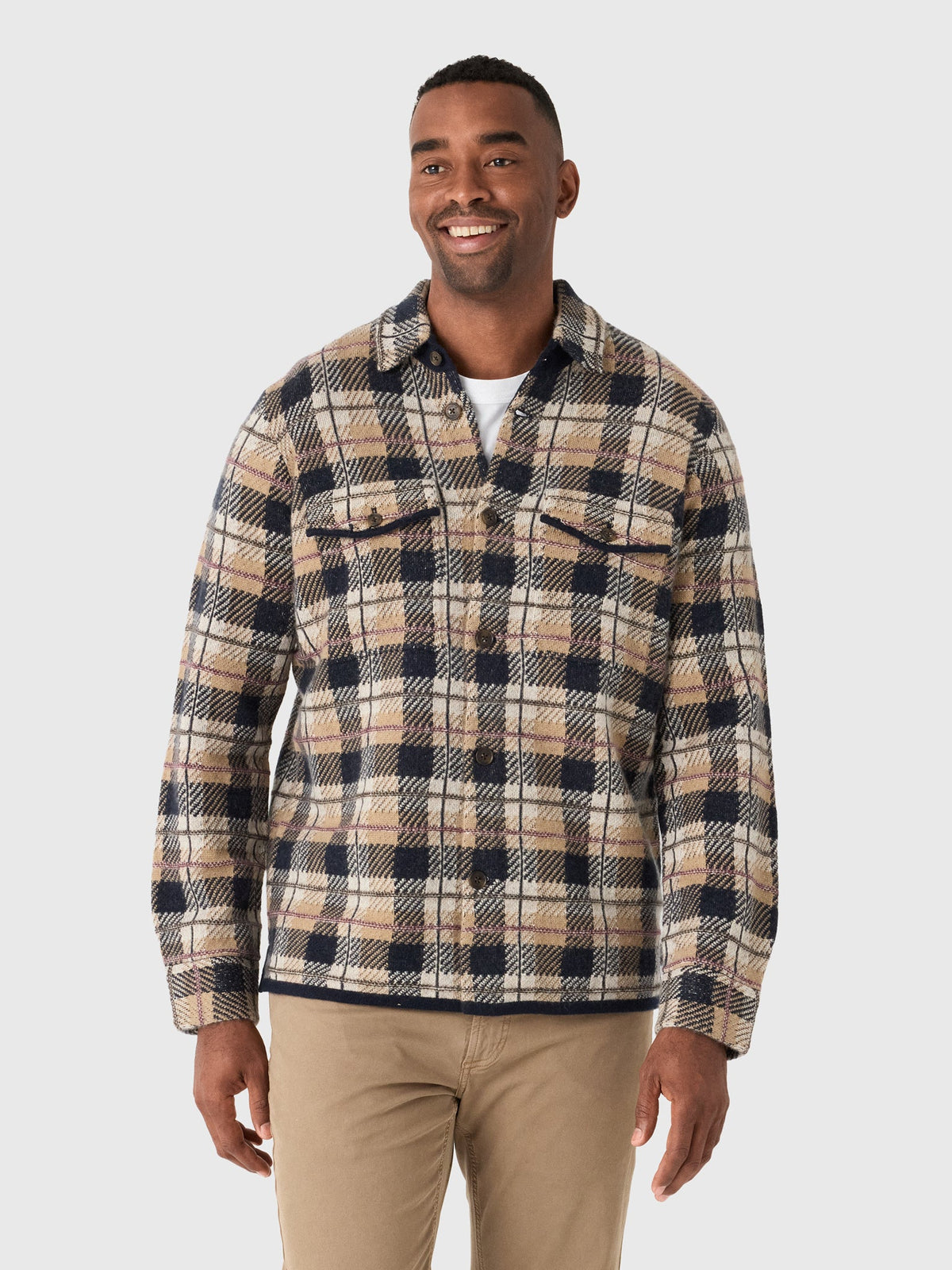 Guest In Residence Men's Plaid Work Shirt