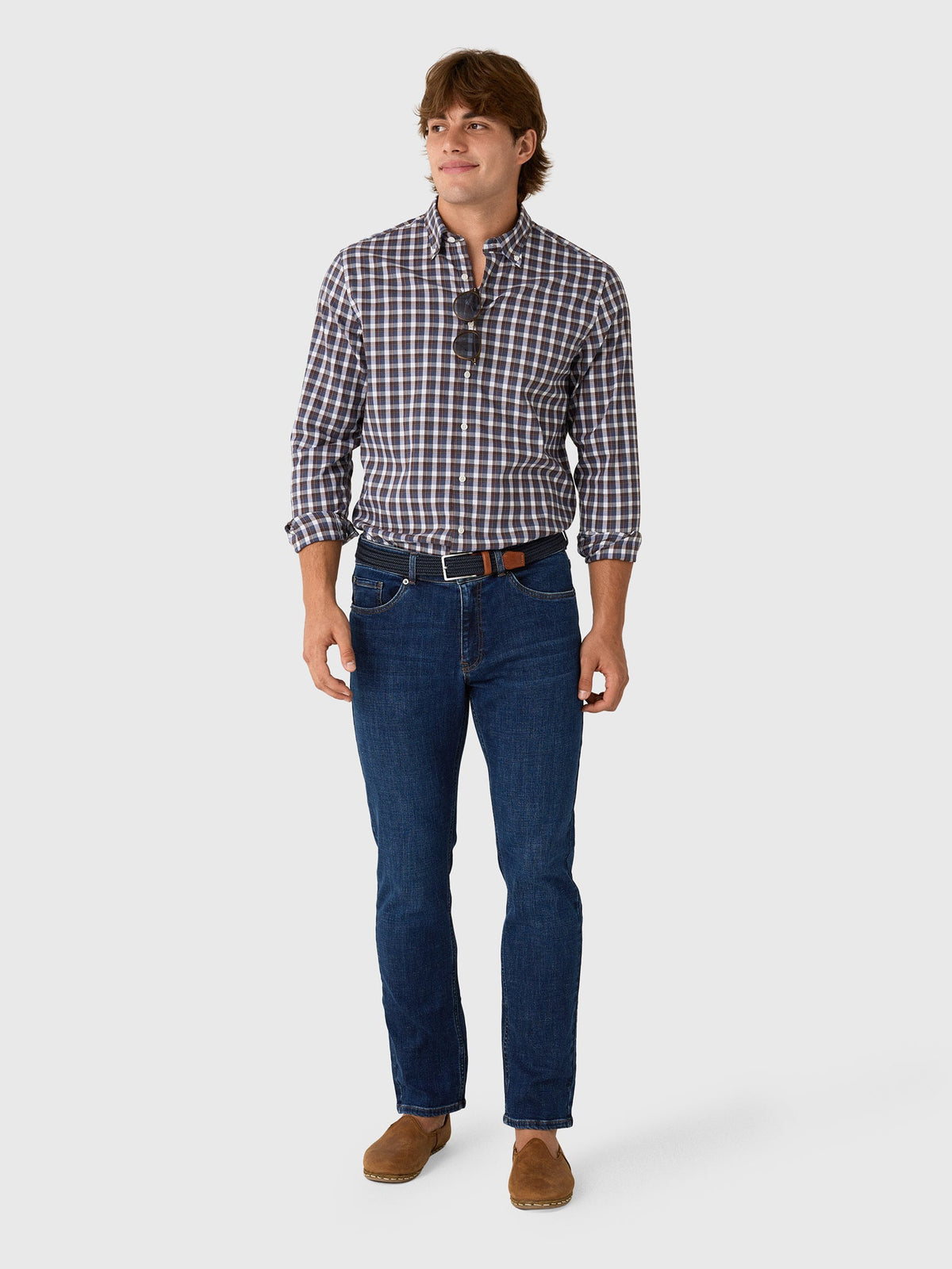 Peter Millar Crown Men's Crown Heritage Five-Pocket Denim Pant