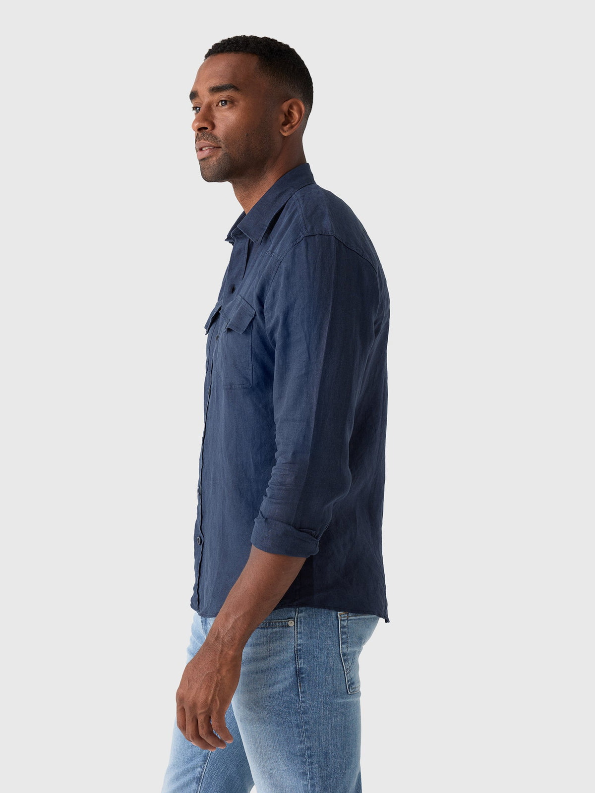 Rye51 Men's The Marfa Western Linen Shirt