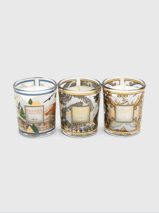 Baobab Collection I Love Ski - Aspen Trio Travel Candles